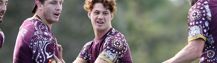 camiseta rugby Queensland Maroons 2019